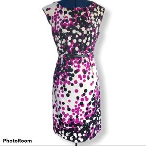 Emma & Michele | Purple Polka Dot Dress